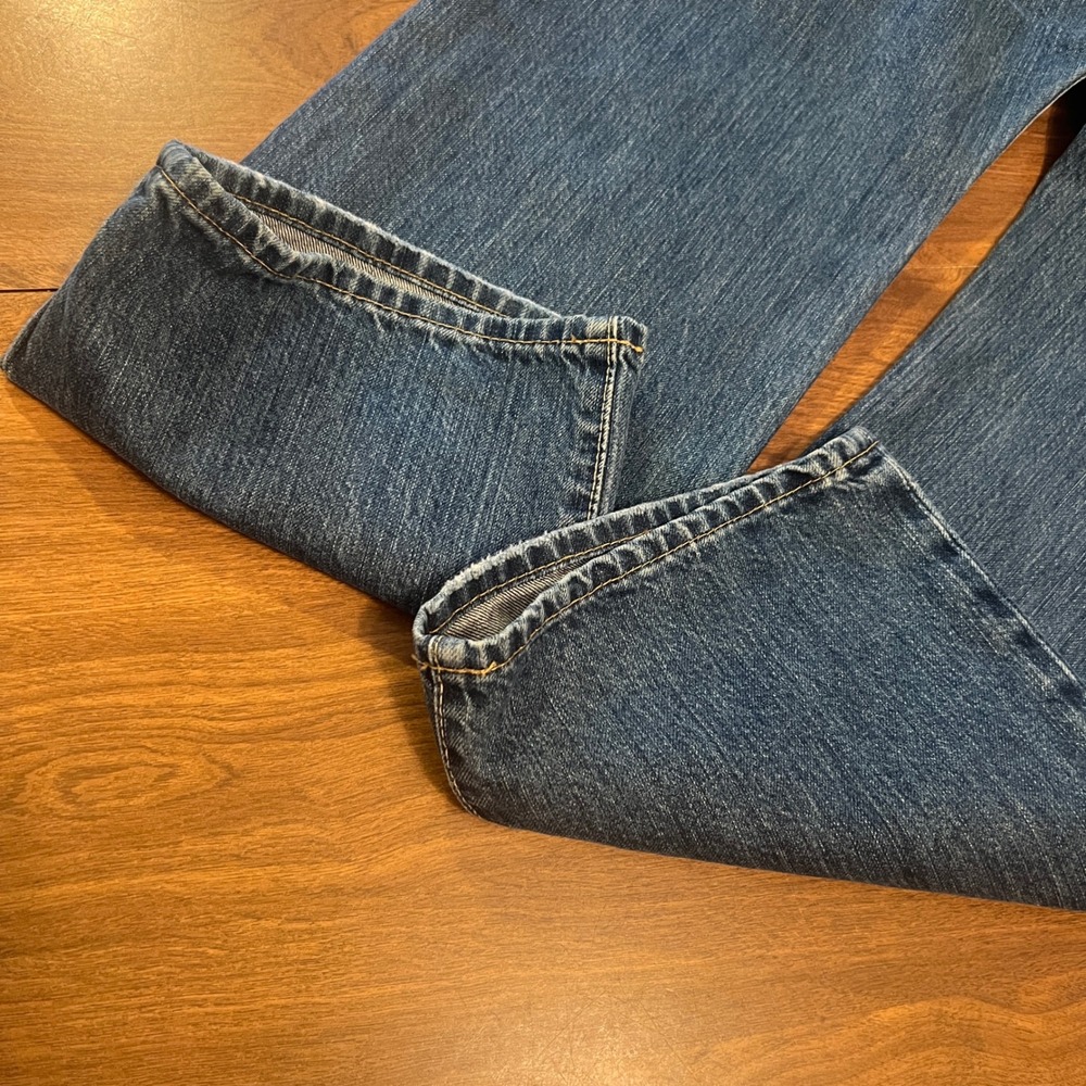 Polo Ralph Lauren Mens Straight Leg Jeans Blue Denim 38x32 Authentic Dungarees - Picture 12 of 13